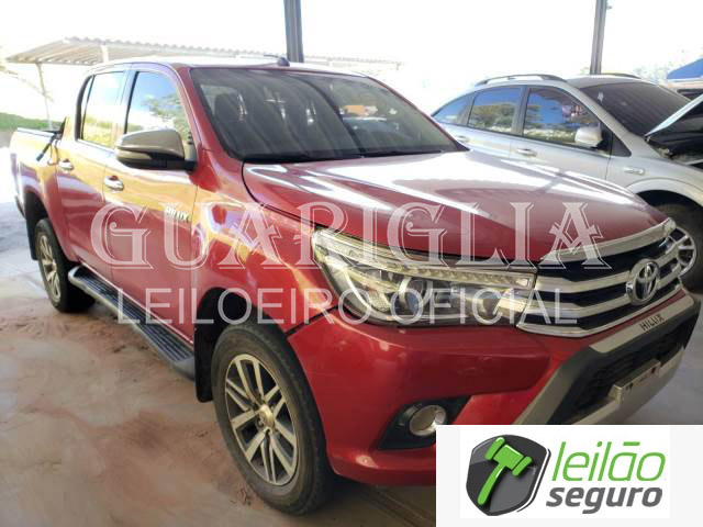 LOTE 022 TOYOTA/HILUX CD SRX 2.8 D-4D TURBO 2016
