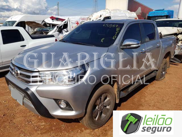 LOTE 024  TOYOTA/HILUX CD SRV 2.8 D-4D TURBO 2017