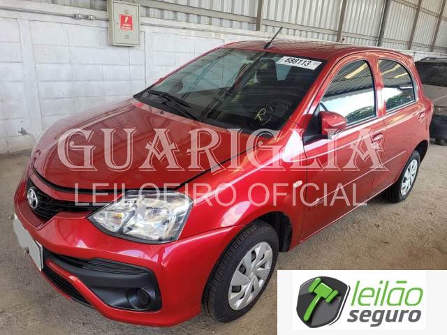 LOTE 030 TOYOTA/ETIOS X 1.3 16V DUAL VVT-I 2018