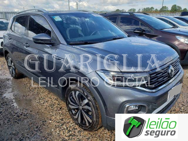 LOTE 007 VOLKSWAGEN/T-CROSS HIGHLINE 250 AT 1.4 16V TSI TURBO 2021